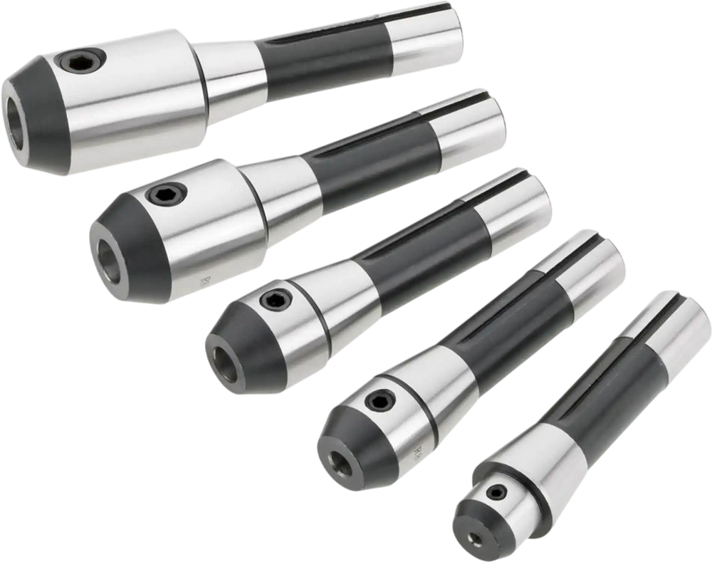 Grizzly T25702 - R-8 End Mill Holder, 5 pc. Set