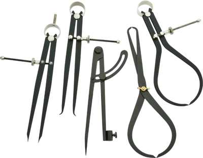 Grizzly T25802 Calipers 5-Pc Woodworking Caliper Set New