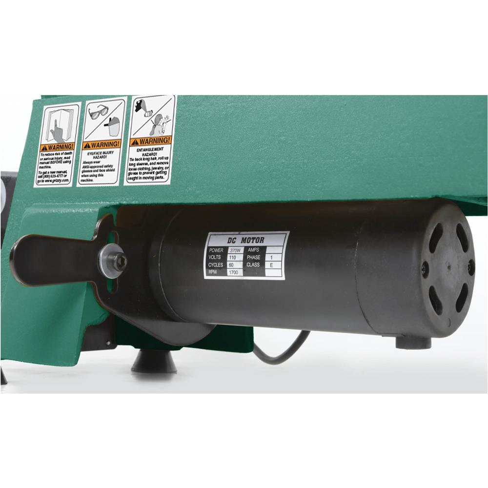 Grizzly T25926 - 10" x 18" Variable-Speed Benchtop Wood Lathe