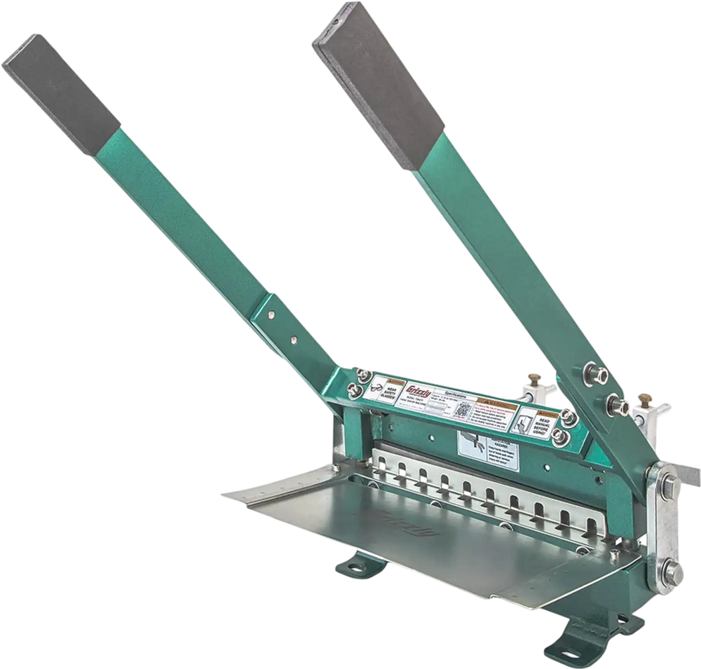 Grizzly T26470 - 12" Hand Shear Machine
