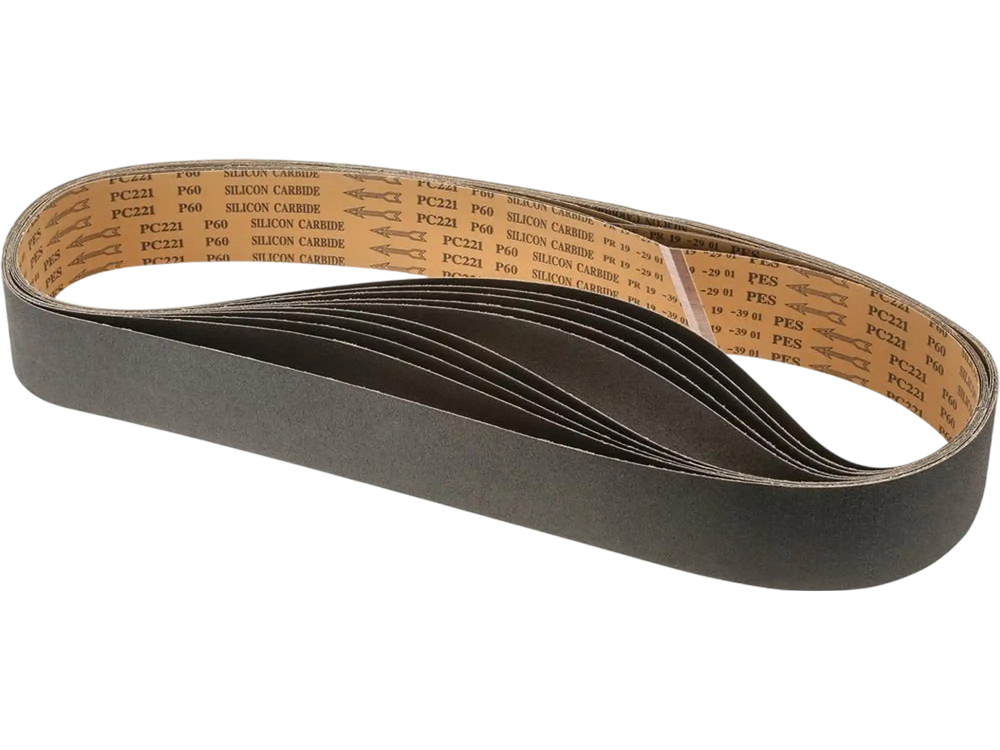 Grizzly T26604 - 4" x 79" S/C Sanding Belt 60 Grit, 10 pk.