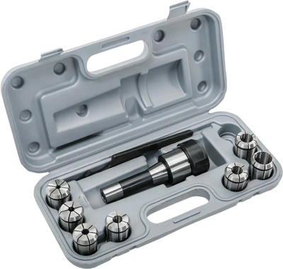 Grizzly T26688 Lathe Tooling Collets R-8 Quick Change Collet 8 pc Set New