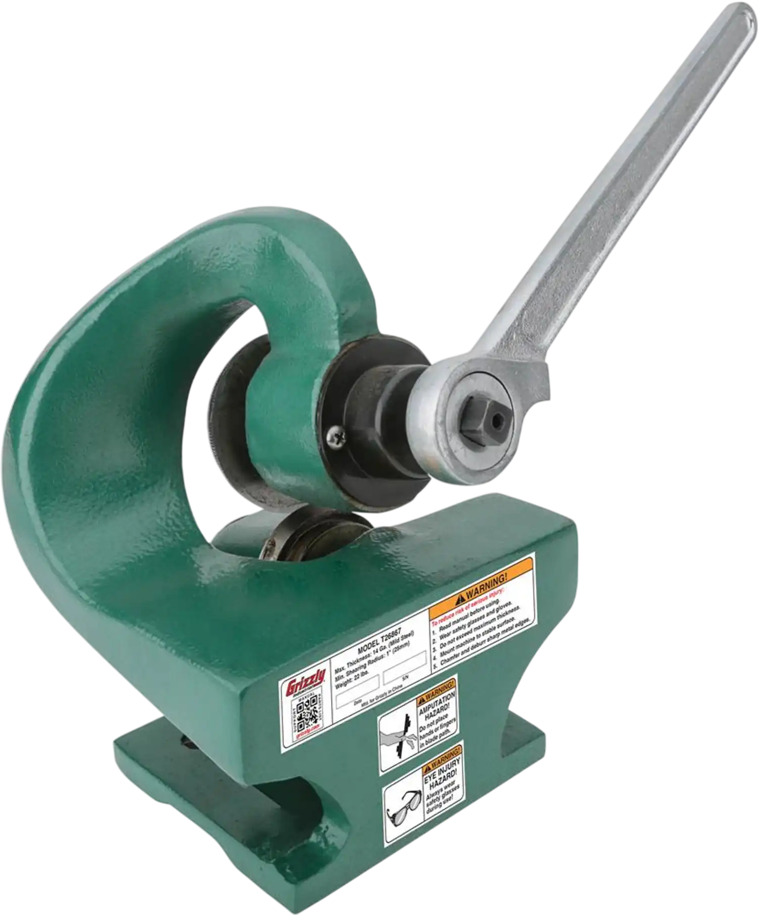 Grizzly T26867 Shears Manual Shear New