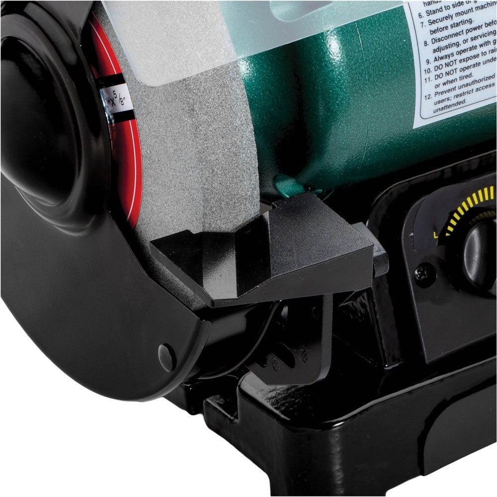 Grizzly T27305 - 8" Variable-Speed Grinder with Light