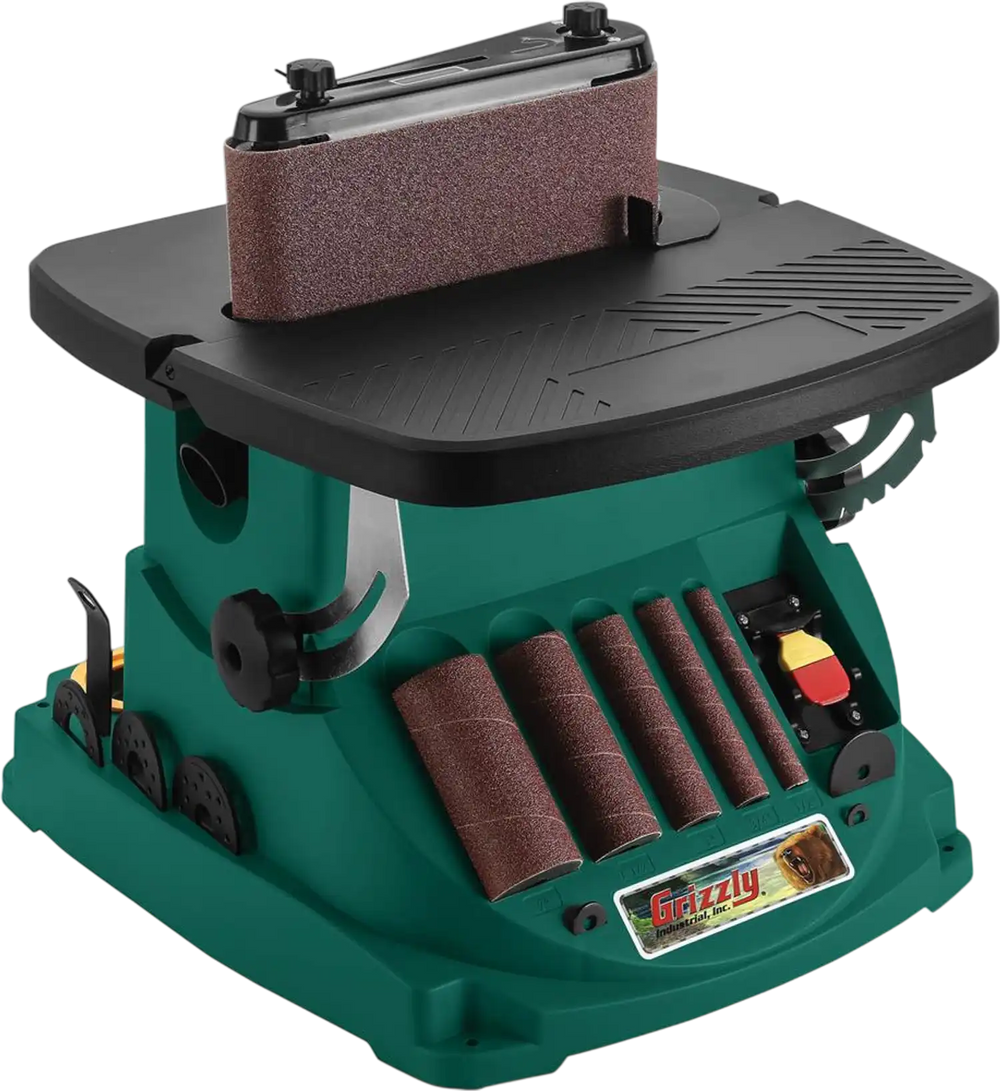 Grizzly T27417 - Oscillating Edge Belt and Spindle Sander