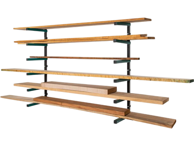 Grizzly T27630 Shelving Lumber Rack 6-Shelf System New