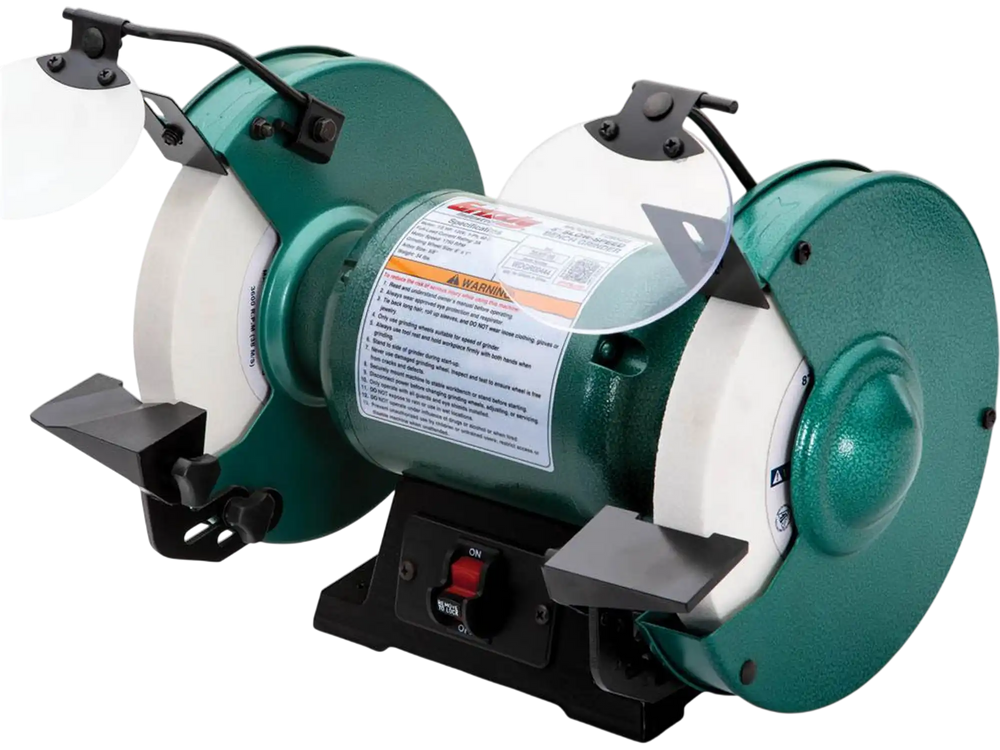 Grizzly T28523 - 8" Slow-Speed Bench Grinder 1/2 HP