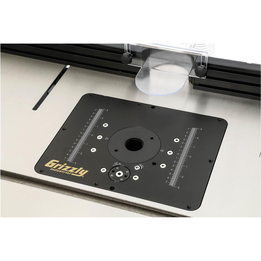 Grizzly T28781 - Router Table with Lift and Cast-Iron Wings