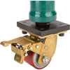 Grizzly T28985 - 30" Welding Table Support Leg with Swivel Caster & Brake