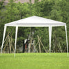 10 x 10 feet outdoor wedding canopy tent with waterproof polyethylene, ideal for backyard events and sun protection.