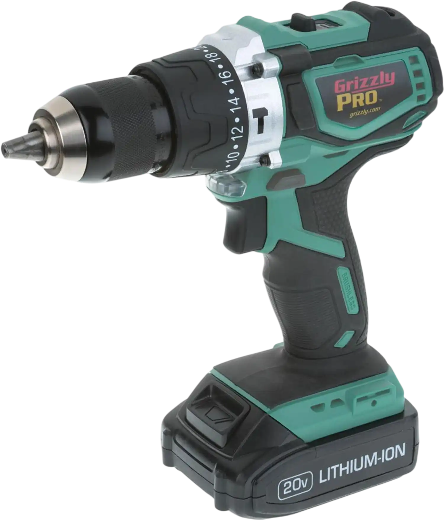 Grizzly T30290X Hammer Drill Grizzly PRO 20V Kit Li-Ion Battery Charger Not Included New