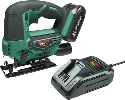 Grizzly T30295X1A Jig Saw PRO 20V Jigsaw Kit w/ 4.0Ah Li-Ion Battery & Charger New