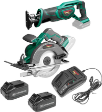 Grizzly PRO T30307 - 20V 2-Tool Saw Kit