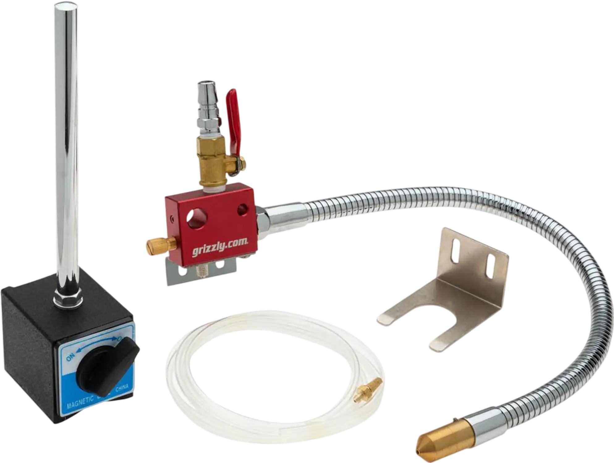 Grizzly T31601 Miscellaneous Machine Accessories Mist Coolant System with Magnetic Base New