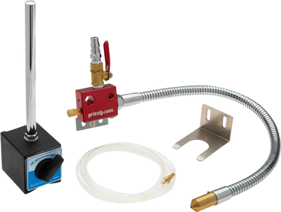Grizzly T31601 Miscellaneous Machine Accessories Mist Coolant System with Magnetic Base New
