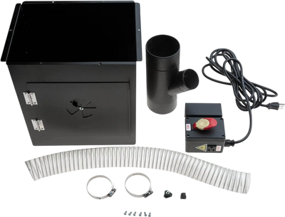 Grizzly T31639 Router Table Dust Collection Enclosure w/ Switch New