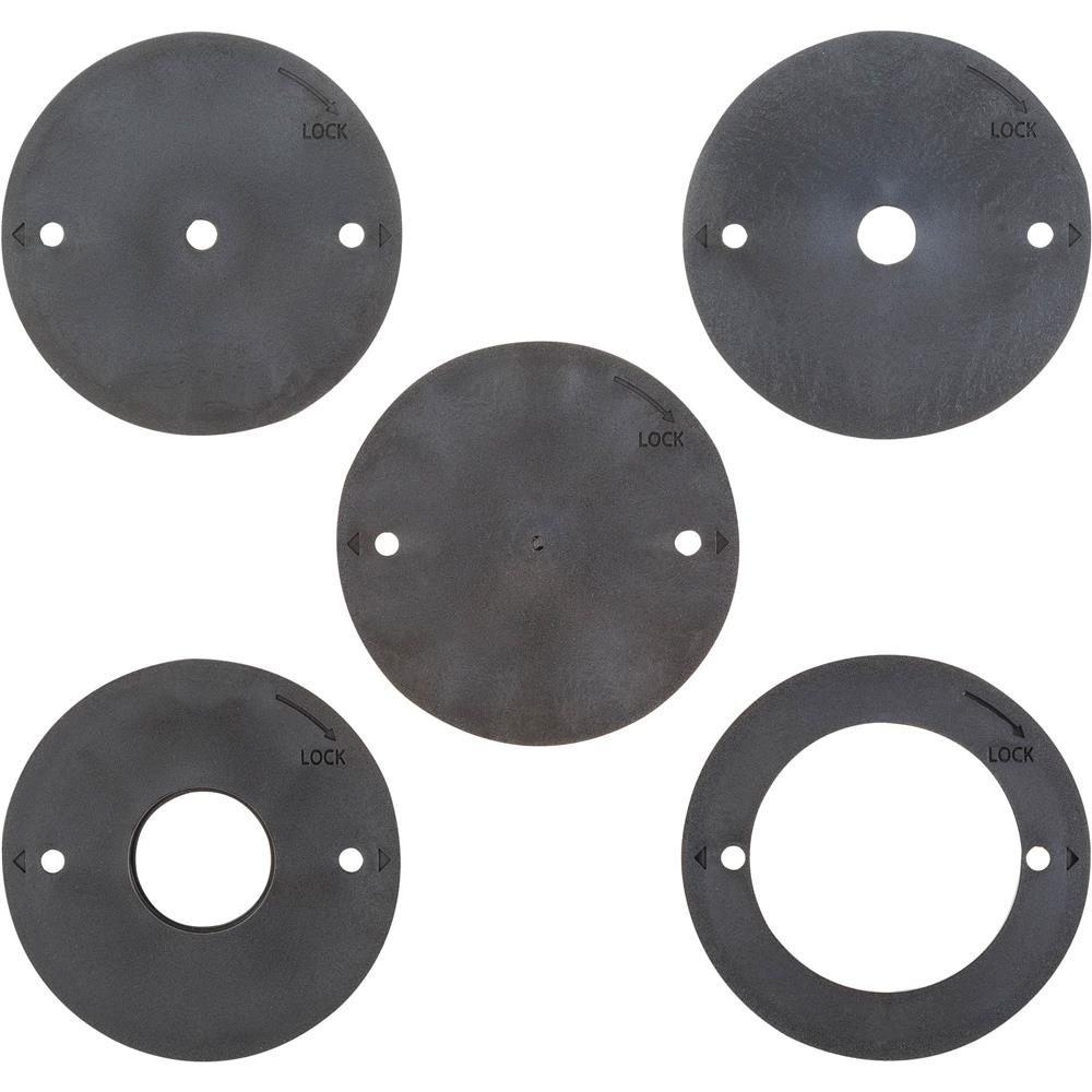Grizzly T31640 - Router Table Insert Ring Set - 5 Pcs.