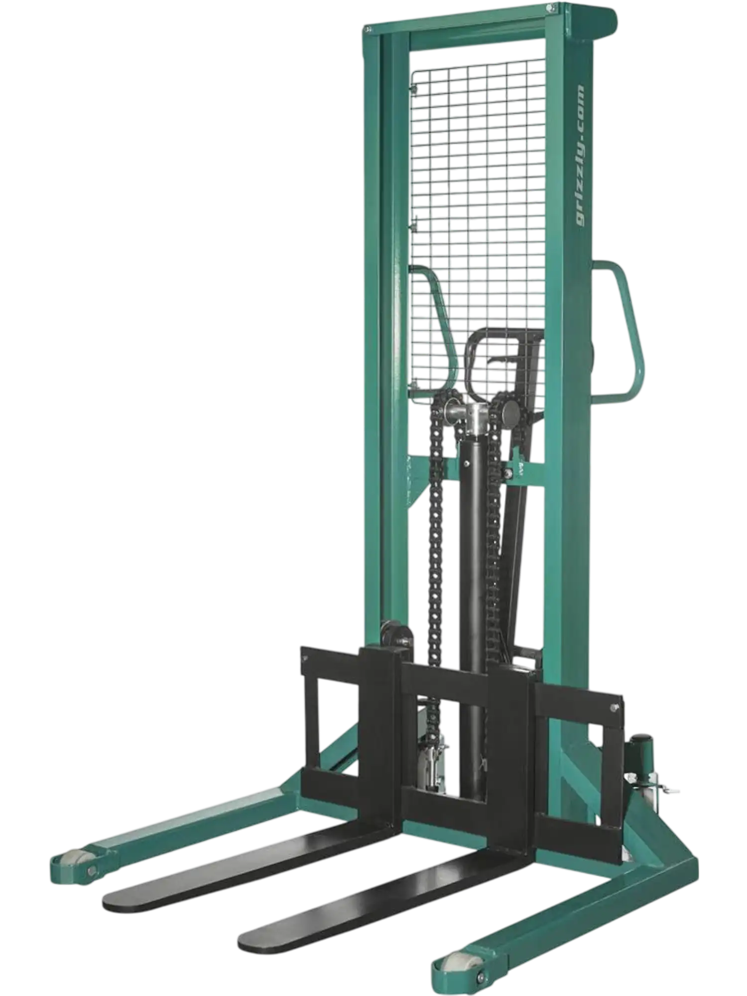 Grizzly T31643 Carts & Dollies 2-Ton Bear-Lift Pro Pallet Stacker New
