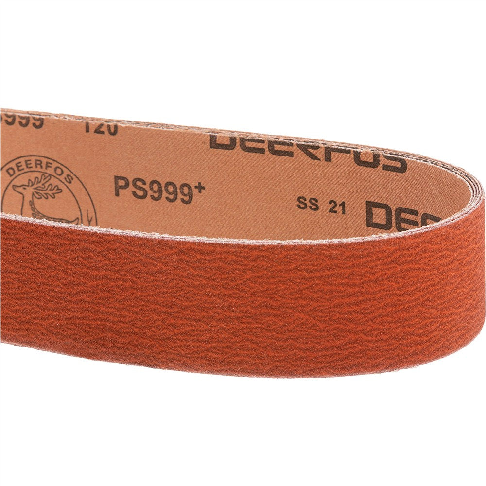 Grizzly T31801 - 2" x 48" Ceramic Sanding Belt 120 grit, 5 Pk.