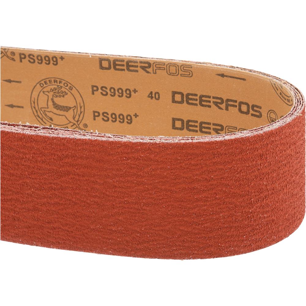 Grizzly T31815 - 4" x 79" Ceramic Sanding Belt 40 grit, 5 Pk.