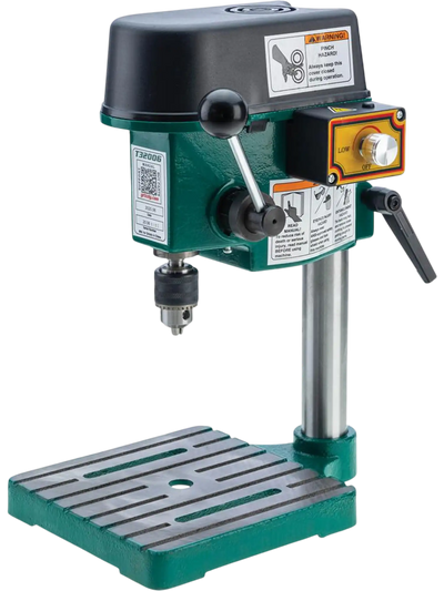 Grizzly T32006 Wood Drill Press Variable-Speed Mini Benchtop New
