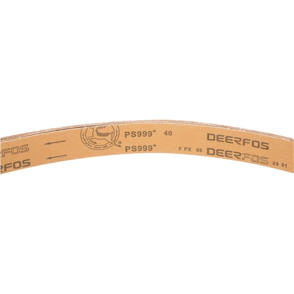 Grizzly T32049 - 2" x 72" Ceramic Sanding Belt, 40 Grit, 5 Pk.