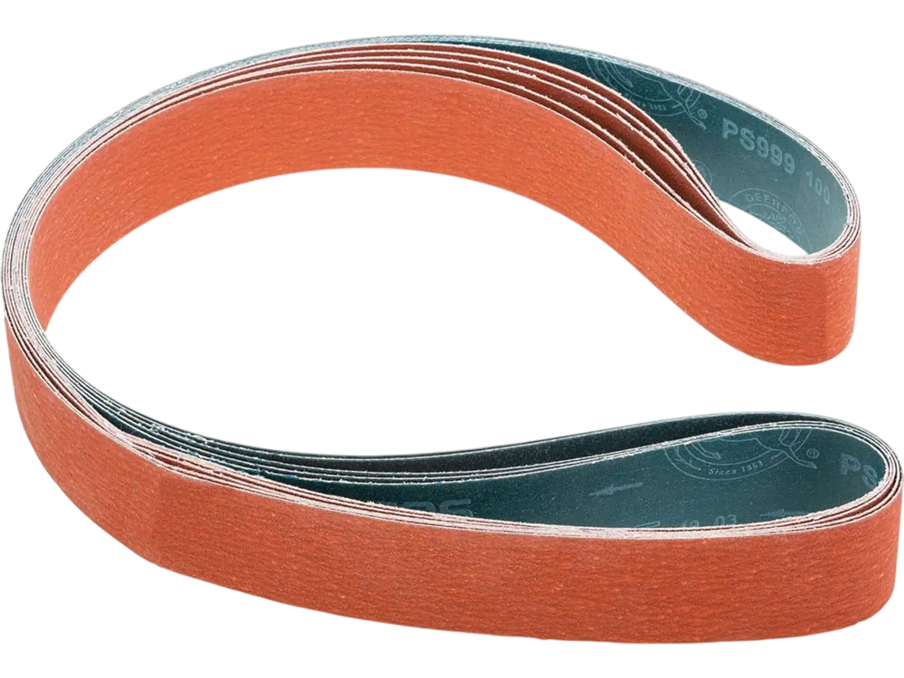 Grizzly T32052 - 2" x 72" Ceramic Sanding Belt, 100 Grit, 5 Pk.