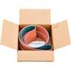 Grizzly T32052 - 2" x 72" Ceramic Sanding Belt, 100 Grit, 5 Pk.