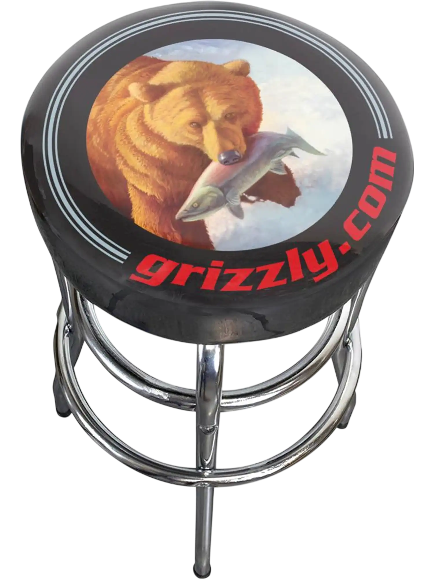 Grizzly T32203 Shop Stool Black New