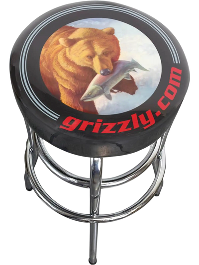 Grizzly T32203 Shop Stool Black New