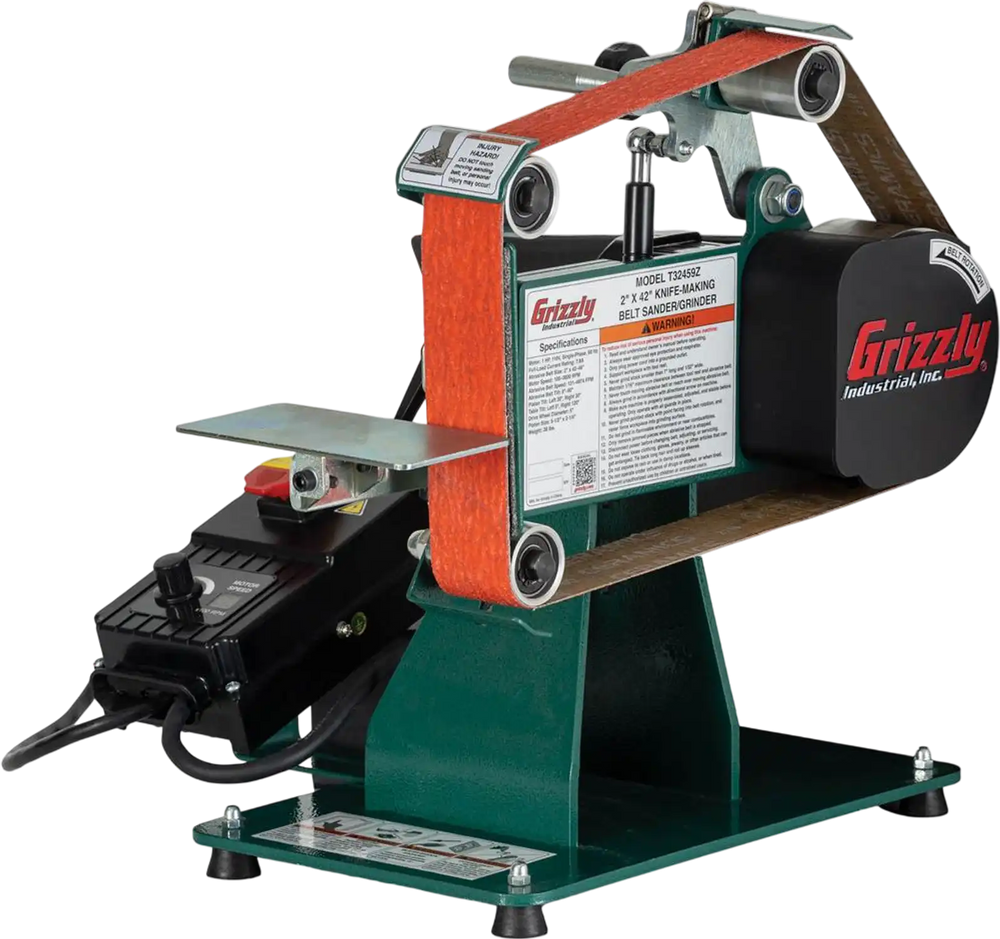 Grizzly T32459Z - 2" x 42" Knife-Making Belt Sander/Grinder