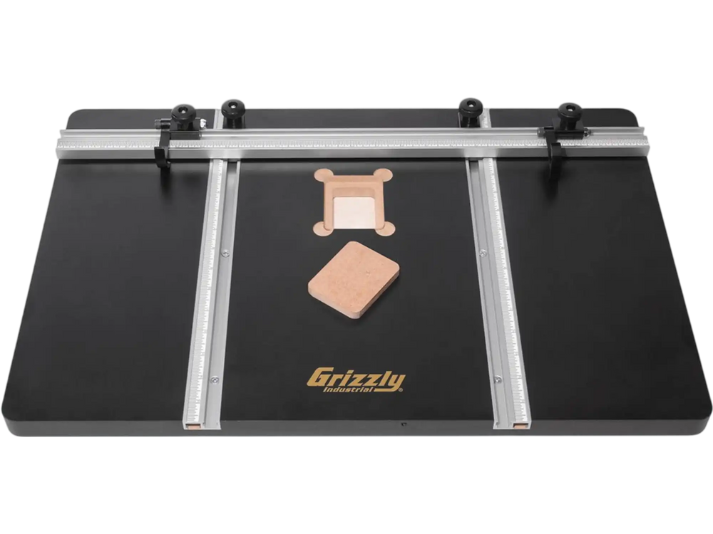 Grizzly T32710 - Drill Press Table with Flip-Stop Fence