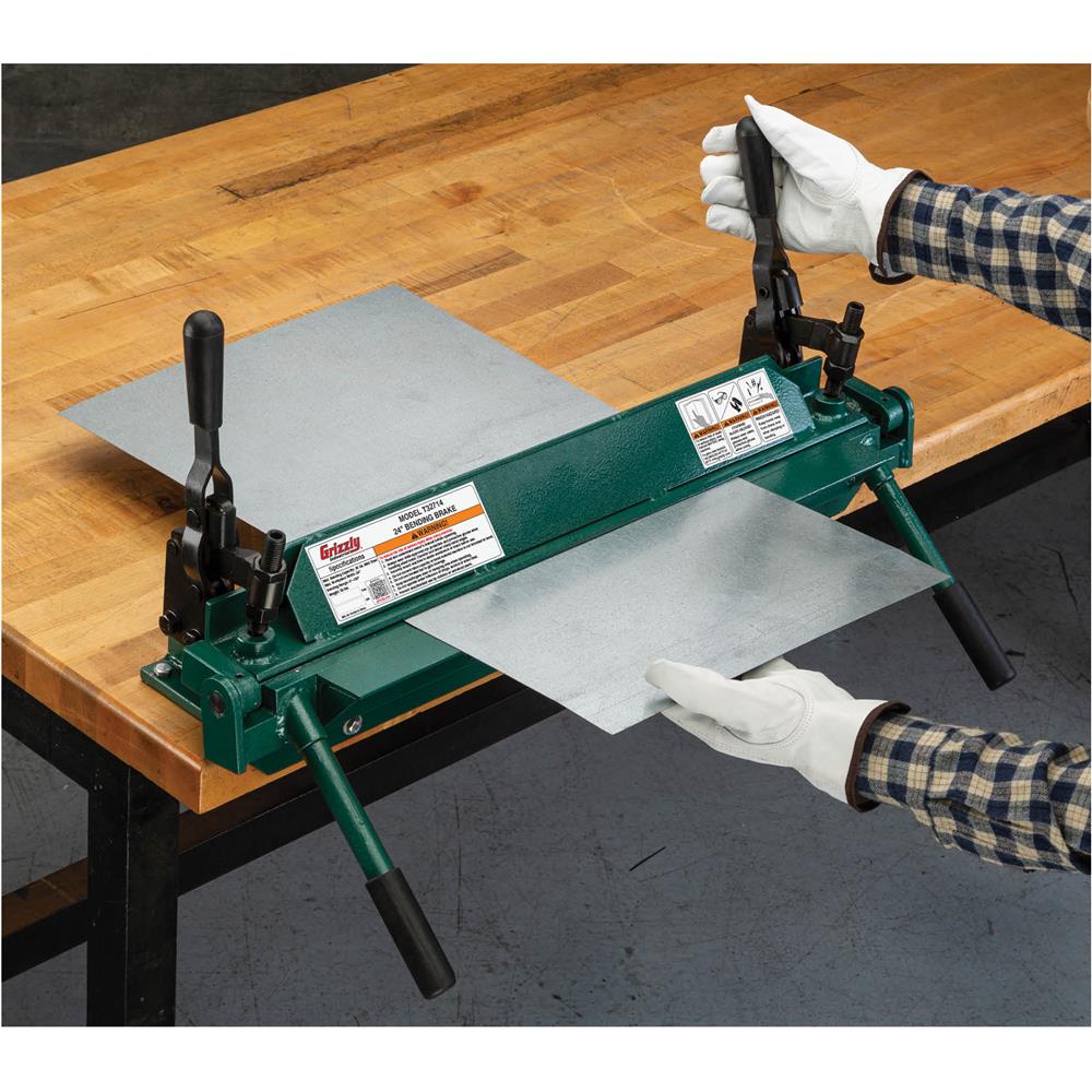 Grizzly T32714 - 24" 20-Gauge Bending Brake