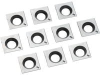 Grizzly T32739 - Indexable Carbide Inserts - 14.25 x 14.25 x 2mm, 10-Pk.