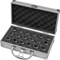 Grizzly T32837 - ER32 Spring Collet, 18 Pc. Set
