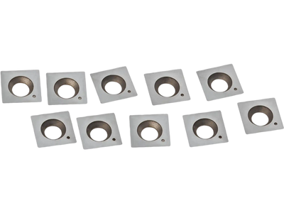 Grizzly T32861 Jointer & Planer Cutterhead Inserts 15 x 15 x 2.5mm Carbide 10 Pk for T32591 New