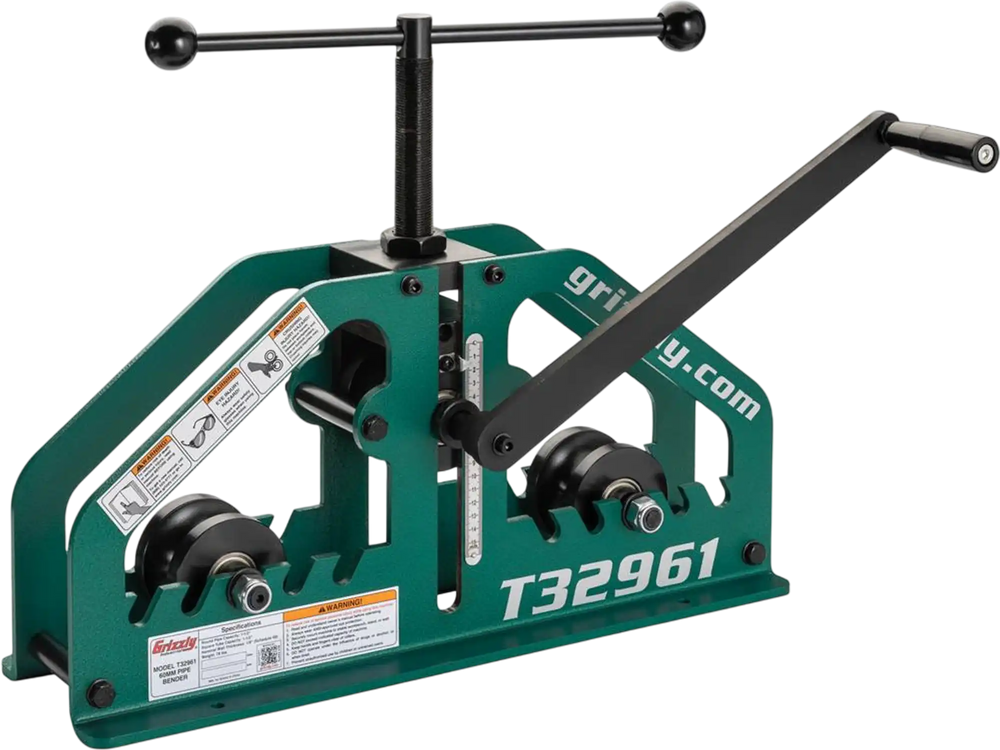 Grizzly T32961 - 60mm Manual Tube / Pipe Roller Bender