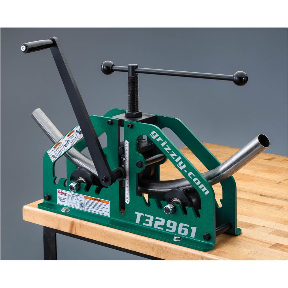 Grizzly T32961 - 60mm Manual Tube / Pipe Roller Bender