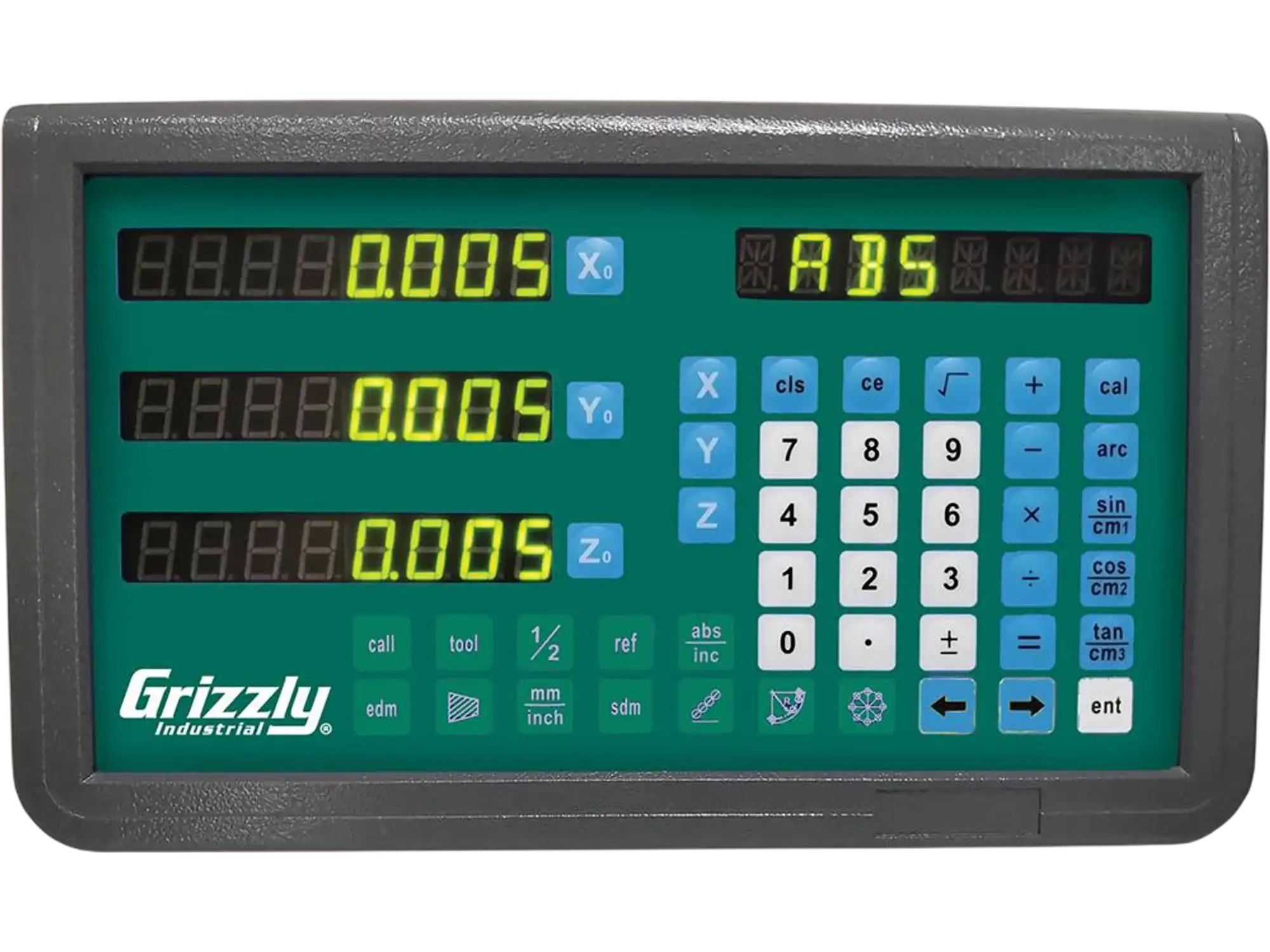 Grizzly T33005 Digital Read-Out 3-Axis Mill DRO 7-7/8