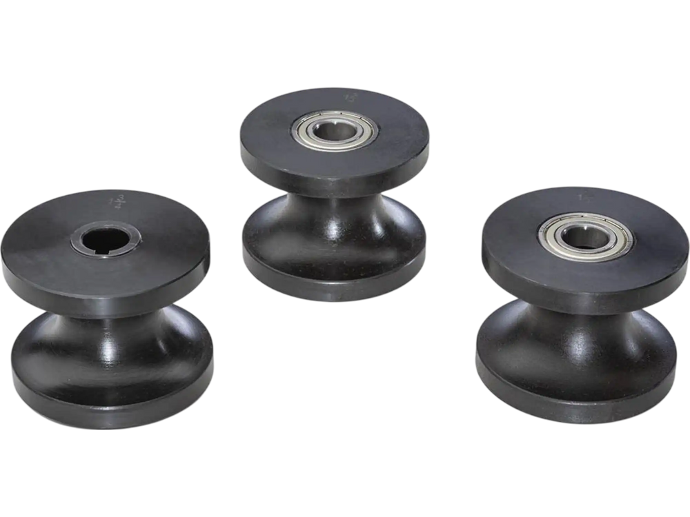 Grizzly T33035 - Round Tube Rollers, 1-3/4"
