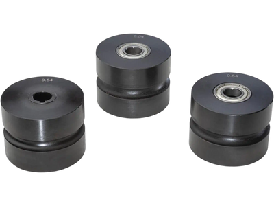 Grizzly T33037 Sheet Metal Machine Accessories Round Pipe Rollers 1/4