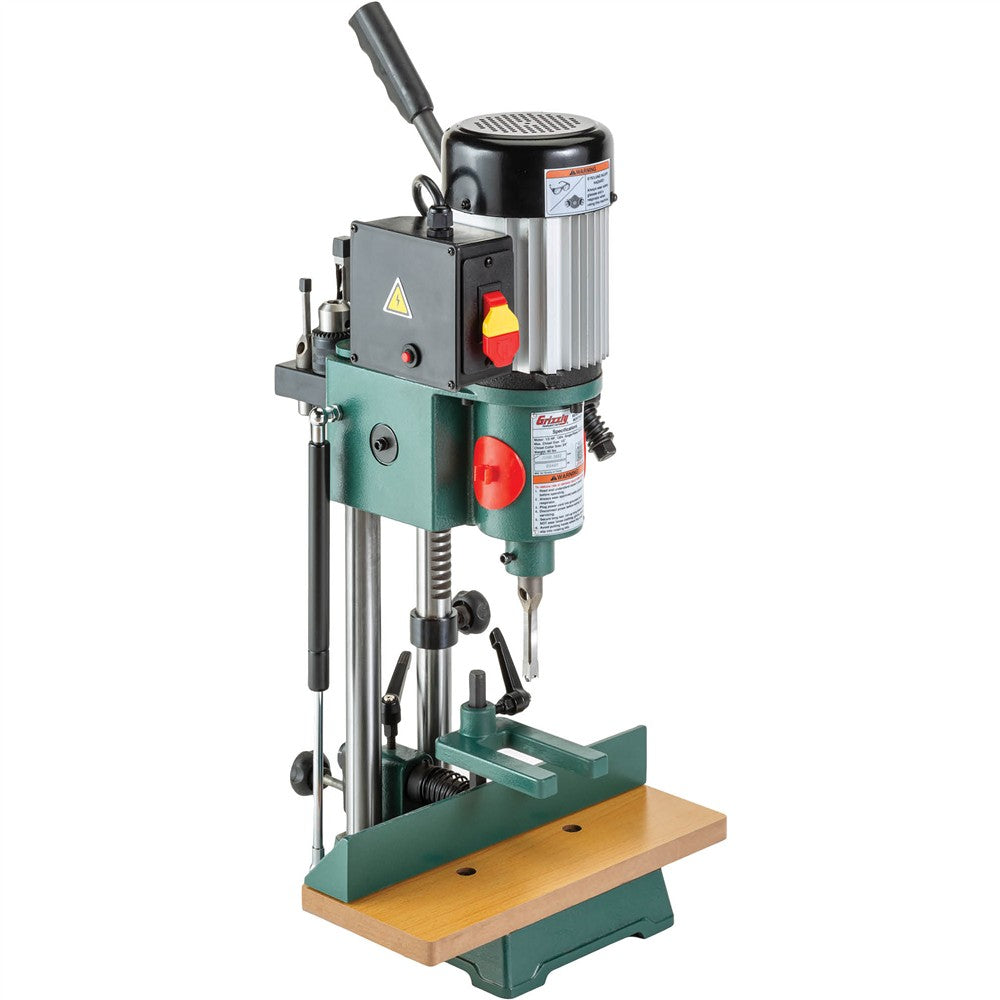 Grizzly T33127 - 1/2 HP Benchtop Hollow-Chisel Mortiser