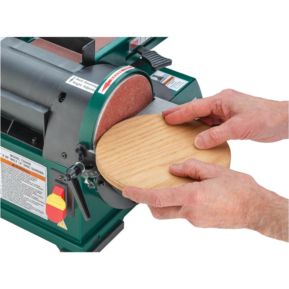 Grizzly T33256 - 4" x 36" Belt / 6" Disc Combo Sander