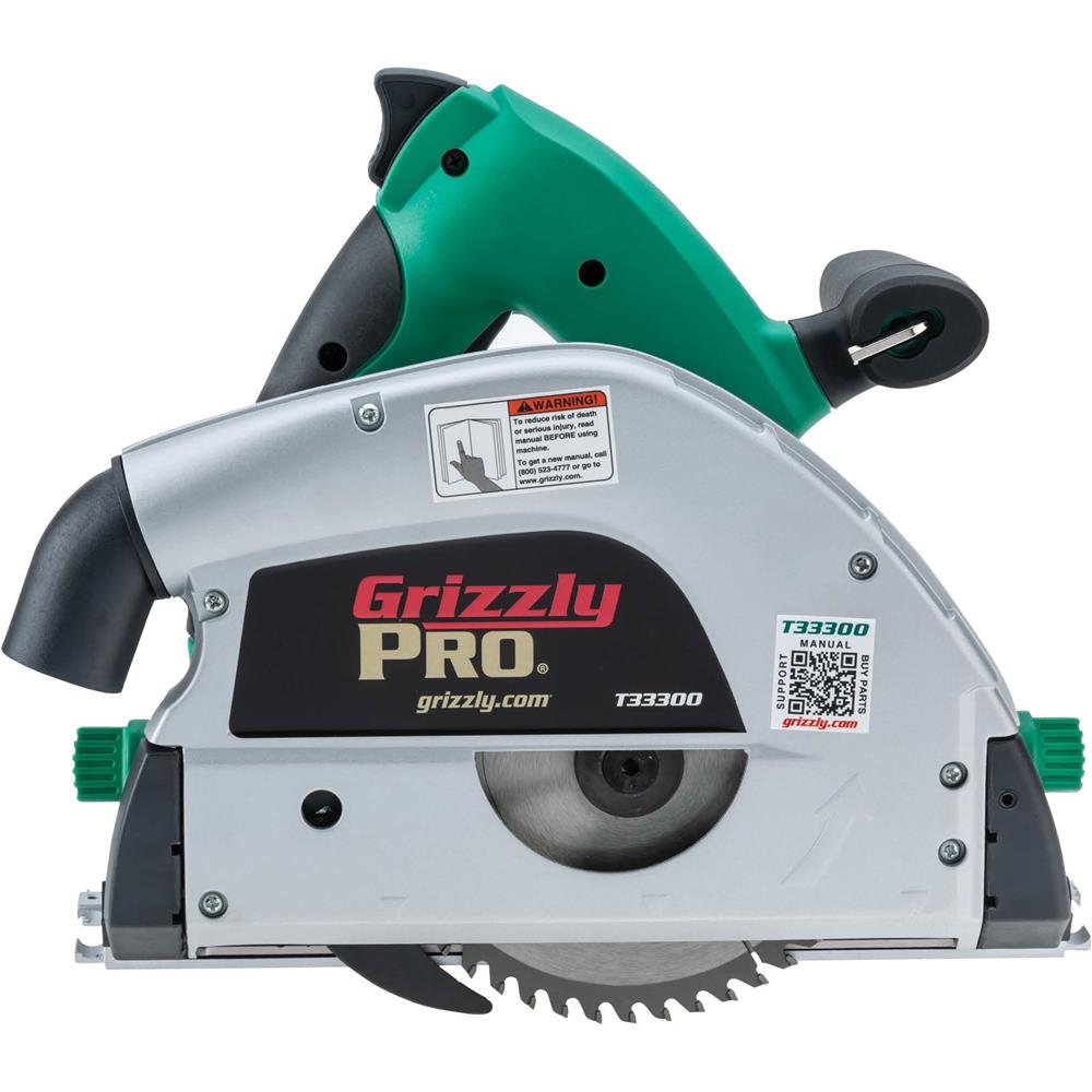 Grizzly PRO T33300ZX - 6-1/4" Track Saw Bundle