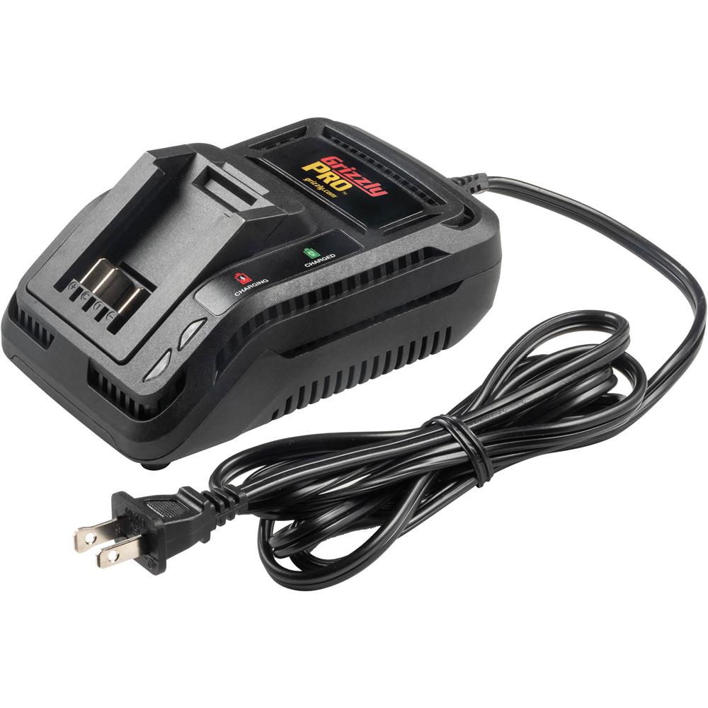 Grizzly PRO T33304X1 - 20V 1/4" Plunge Router Kit with Li-Ion Battery & Charger