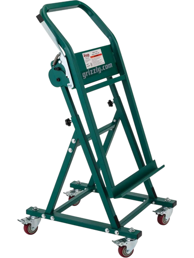 Grizzly T33312 Panel Lifting Cart Drywall Sheet Material Dolly New