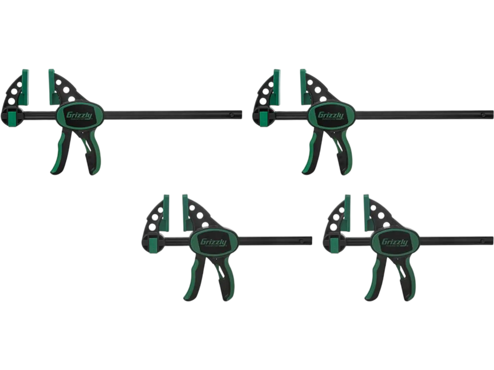 Grizzly T33391 Clamp Set One-Handed Bar Clamp Kit 6