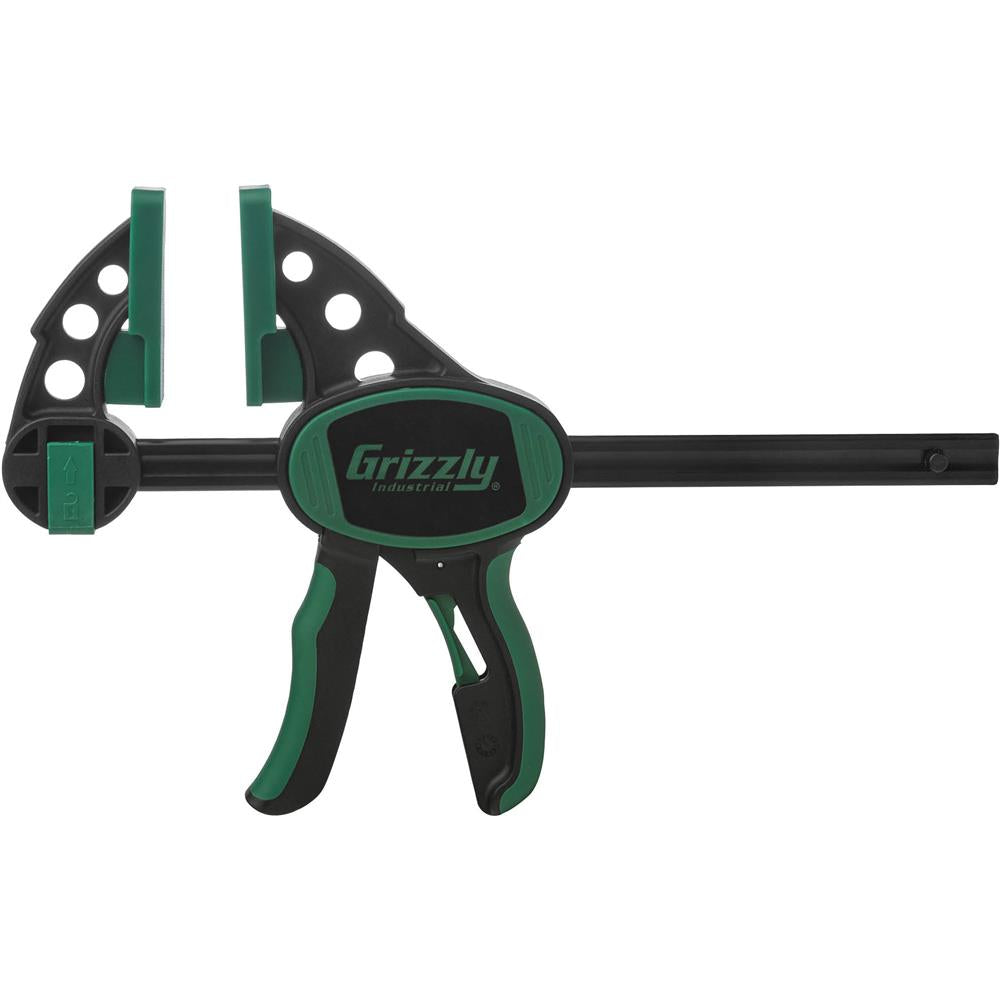 Grizzly T33391 - 6" and 12" One-Handed  Bar Clamp Kit, 4 Pk.