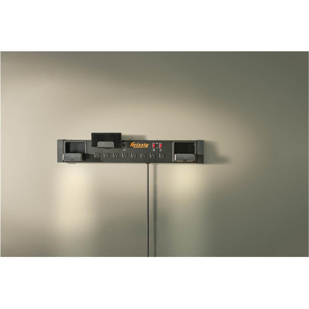 Grizzly T33678 - 1000 Lumen Workbench Light Charging Station