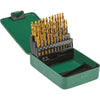 Grizzly PRO T33686 - M2 HSS Metric TiN-Coated Drill Bit Set, 51 Pc.